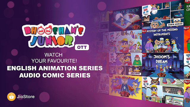Stream, Laugh, TechTainment: Bhooshan's Junior - Streaming Platform - Where Kids' Entertainment Comes Alive Through Streaming Magic!