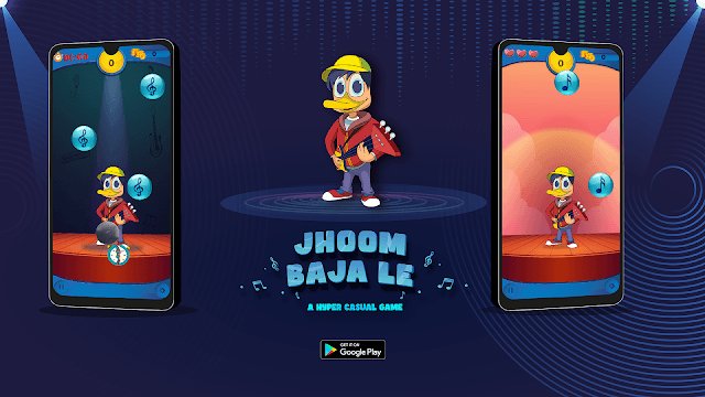 JHOOM BAJA LE: Fun Musical Game for Developing Hand-Eye Coordination